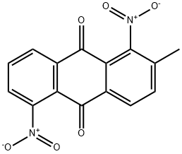 1,5-Dinitro-2-methyl-9,10-anthraquinone 结构式