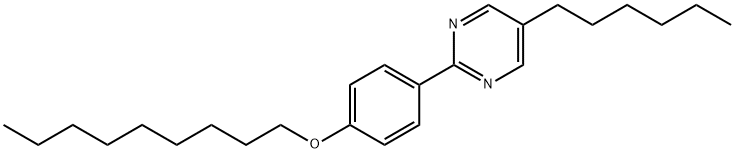 5-己基-2-(4-壬氧基苯基)嘧啶 结构式