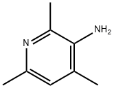 2,4,6-三甲基-3-氨基吡啶 结构式