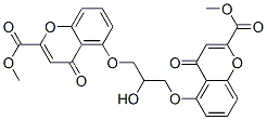 色甘酸二甲酯 结构式