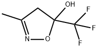 4,5-DIHYDRO-5-HYDROXY-3-METHYL-5-(TRIFLUOROMETHYL)ISOXAZOLE 结构式