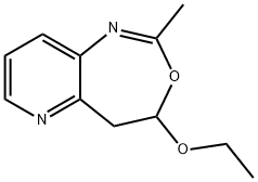 Pyrido[3,2-d][1,3]oxazepine, 4-ethoxy-4,5-dihydro-2-methyl- (9CI) 结构式