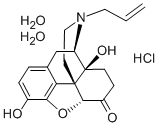 二水合盐酸纳洛酮 结构式