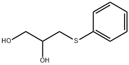 3-(Phenylthio)-1,2-propanediol 结构式