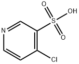 4-氯吡啶-3-磺酰酸 结构式