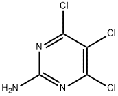 4,5,6-trichloropyrimidin-2-amine 结构式