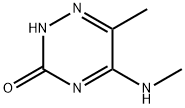 1,2,4-Triazin-3(2H)-one, 6-methyl-5-(methylamino)- (9CI) 结构式