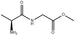 L-丙氨酰甘氨酸甲酯 结构式