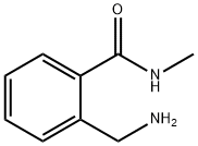 2-(AMINOMETHYL)-N-METHYLBENZAMIDE 结构式