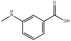 3-甲氨基苯甲酸 结构式