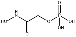 化合物 PHOSPHOGLYCOLOHYDROXAMIC ACID 结构式