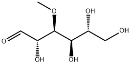 D-Mannose, 3-O-methyl- 结构式
