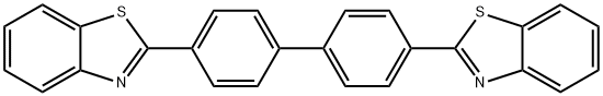 2,2'-[1,1'-biphenyl]-4,4'-diylbis-benzothiazole 结构式