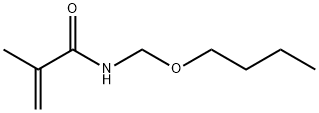 N-(丁氧基甲基)-2-甲基-2-丙烯酰胺	 结构式