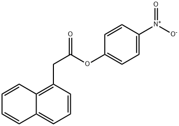 4-Nitrophenyl 1-Naphthylacetate 结构式