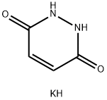 1,2-二氢-3,6-哒嗪二酮钾盐 结构式