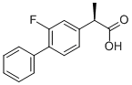 (R)-氟比洛芬 结构式