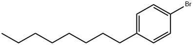1-(4-溴苯基)辛烷 结构式