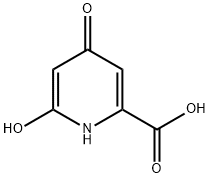 1,4-Dihydro-6-hydroxy-4-oxo-2-pyridinecarboxylic acid 结构式