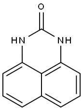 1H-萘嵌间二氮杂苯-2(3H)-酮 结构式