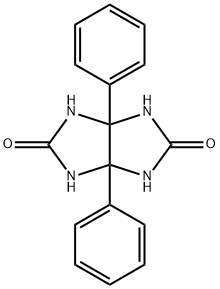 3A,6A-二苯基八氢咪唑并[4,5-D]咪唑-2,5-二酮 结构式