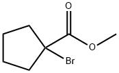 1-溴环戊烷羧酸甲酯 结构式