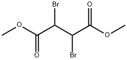 2,3-Dibromobutanedioic acid dimethyl ester 结构式