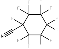 Perfluorocyclohexanecarbonitrile 结构式
