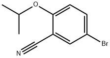 5-溴-2-异丙氧基苯甲腈 结构式