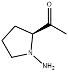 Ethanone,1-[(2S)-1-amino-2-pyrrolidinyl]- 结构式