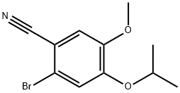 2-Bromo-4-isopropoxy-5-methoxybenzonitrile