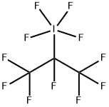 Tetrafluoro(perfluoroisopropyl)iodine 结构式