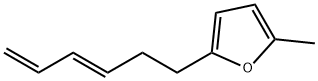 (E)-2-(3,5-己二烯基)-5-甲基呋喃	 结构式