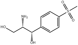 1,3-丙二醇,2-氨基-1-[4-(甲磺酰基)苯基],[S-(R*,R*)]-(9CI) 结构式