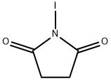 N-碘代琥珀酰亚胺 结构式