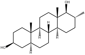 尿甾烷二醇 结构式