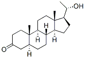 allopregnan-20beta-ol-3-one 结构式