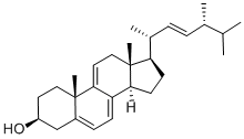 ERGOSTA-5,7,9(11),22-TETRAEN-3-OL;DEHYDROERGOSTEROL (DHE) 结构式