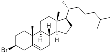 胆甾醇溴 结构式
