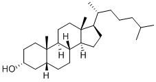 胆甾烷醇 结构式