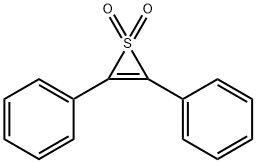 Diphenylthiirene 1,1-dioxide 结构式