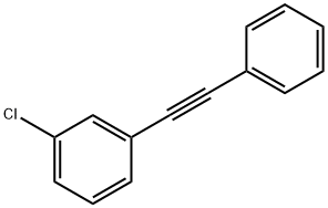 1-氯-3-(2-苯基乙炔)苯 结构式