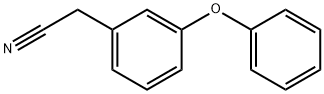 3-苯氧基苯乙腈 结构式