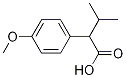 2-(4-METHOXYPHENYL)-3-METHYLBUTANOIC ACID格列喹酮杂质 结构式