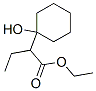 ethyl alpha-ethyl-1-hydroxycyclohexaneacetate 结构式