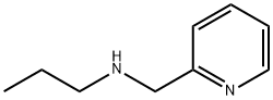 N-(pyridin-2-ylmethyl)propan-1-amine 结构式