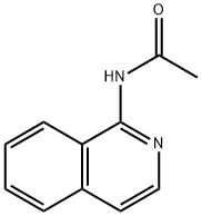 1-(Acetylamino)isoquinoline 结构式