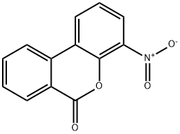 4-Nitro-6H-dibenzo(b,d)pyran-6-one 结构式