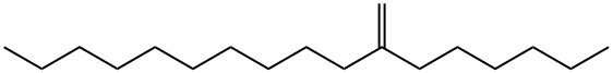 Heptadecane, 7-methylene- 结构式