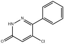 5-氯-6-苯基-3(2H)-哒嗪酮 结构式
